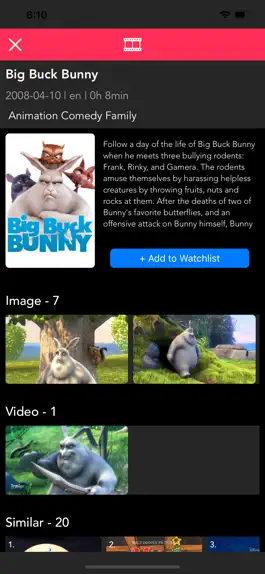 Game screenshot MOVIE Today apk