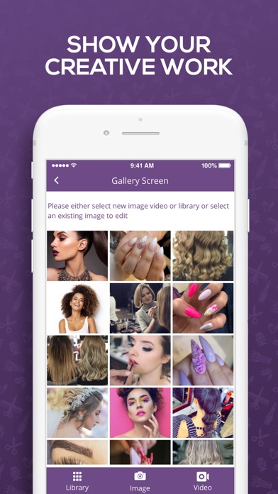 Salon Admin-Salon Management iPhone screenshot