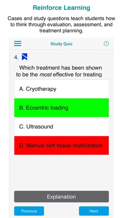 Physical Therapy Sports Cases Screenshot
