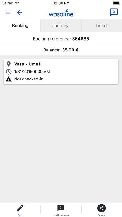 Wasaline Screenshot