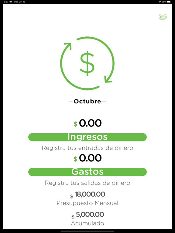 Screenshot #6 pour Presupuesto Mensual