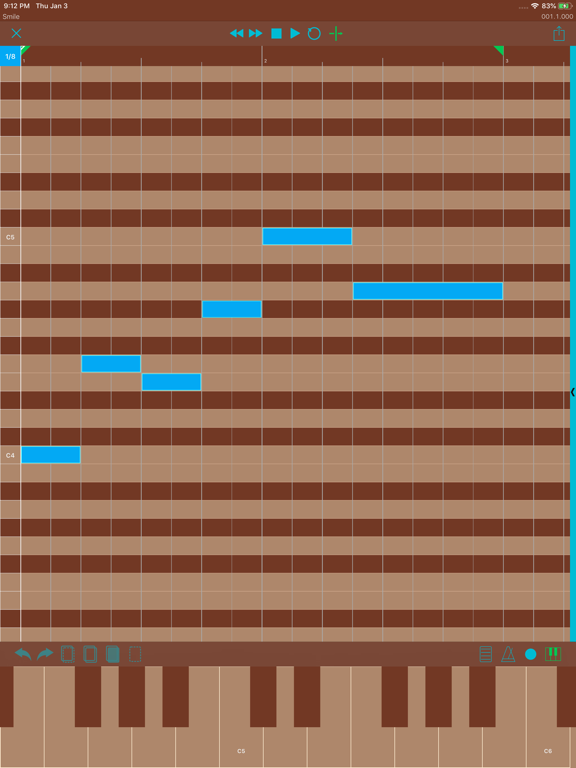 Screenshot #5 pour Cyanoscore - Melody Production