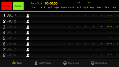 Screenshot #1 pour LapRF Timing