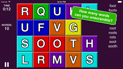 Slide A Word Screenshot