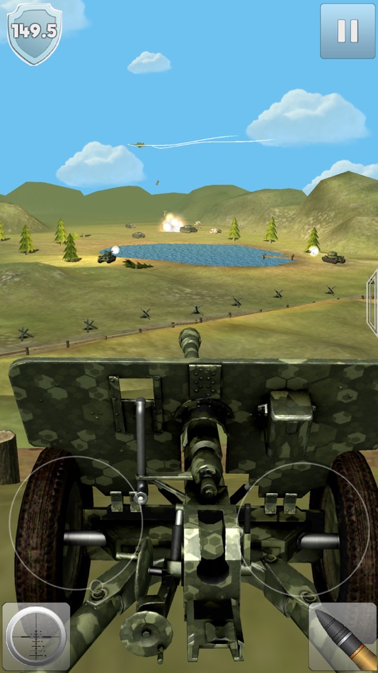 #5. Artillery Guns: Destroy Tanks (iOS) 由: Ilia Yashin