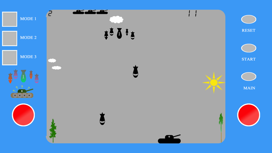 #4. Tank and Bombs Retro (Full) (iOS) Podle: Ralph DMello