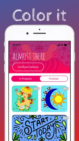 Game screenshot Coloring Widget apk