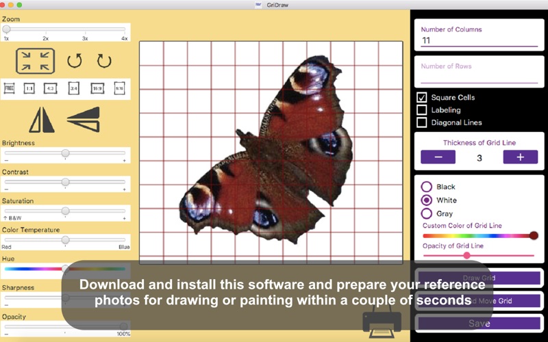 GriDraw screenshot