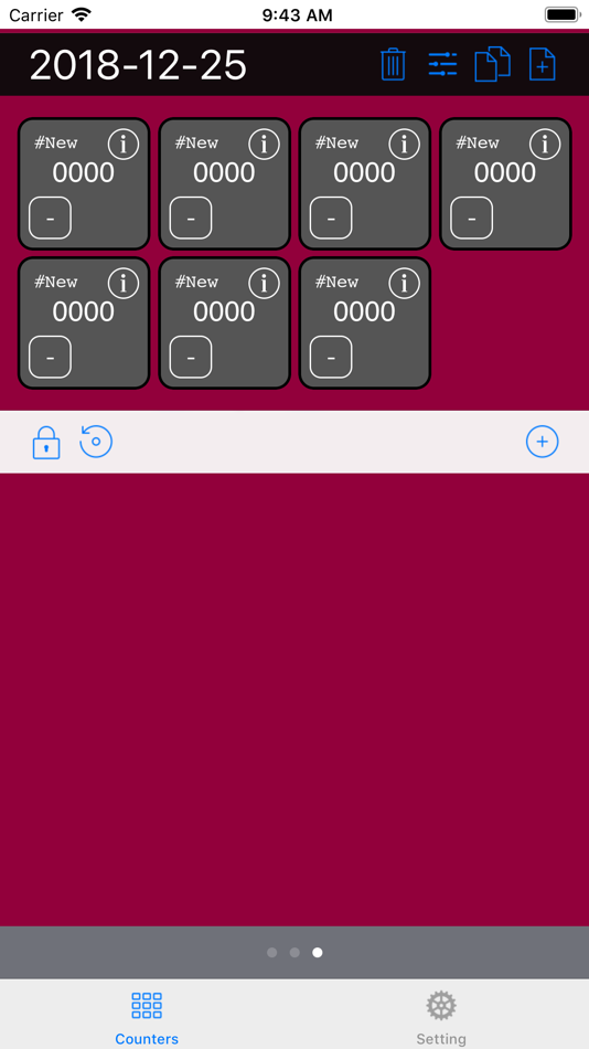 #3. Tap Tap Counter : MultiCounter (iOS) 由: Hiroshi Nomura
