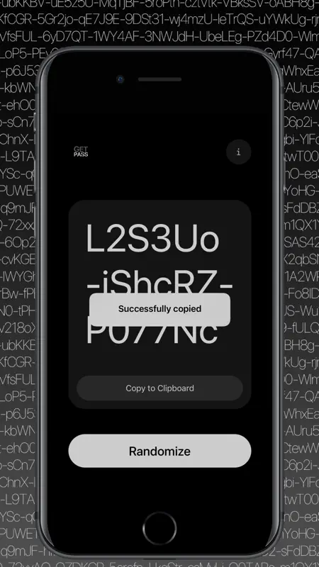 GetPass - Passwort Generator screenshot 2 of 4