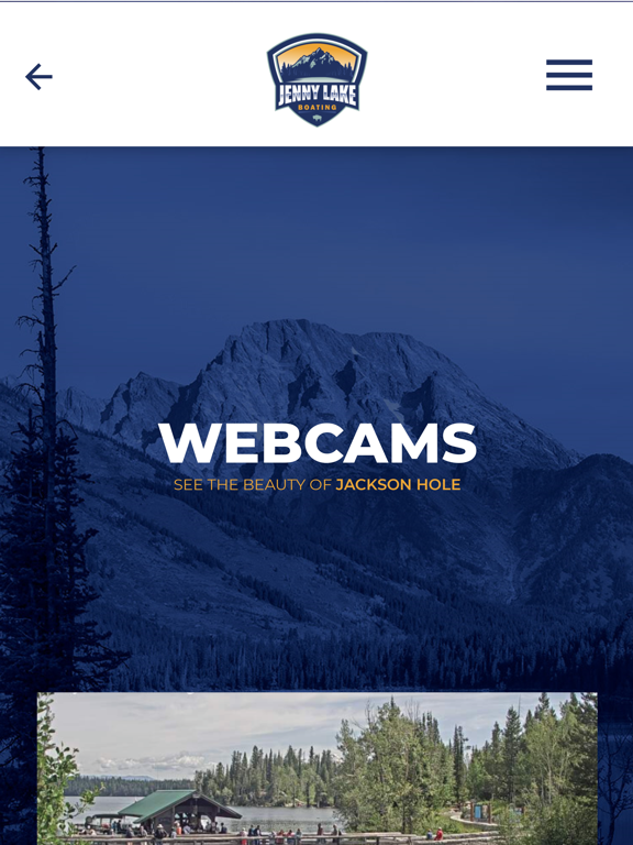 Jenny Lake Boating iPad screenshot 4 - Travel app