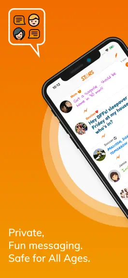 Game screenshot Stars Messenger Kids Safe Chat mod apk