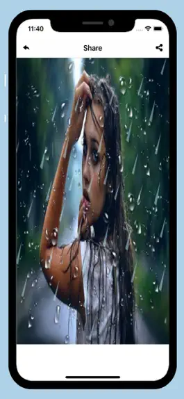 Game screenshot Rain Photo Maker - Rain Effect mod apk