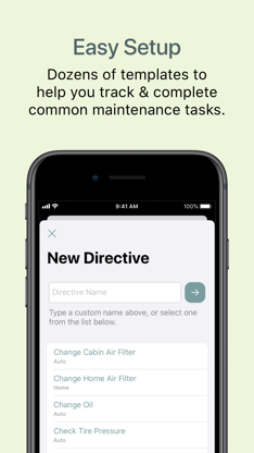 Directive - Maintenance App screenshot 6
