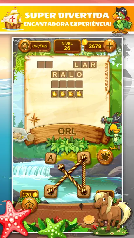 Palavra Pirata: Jogos Palavras