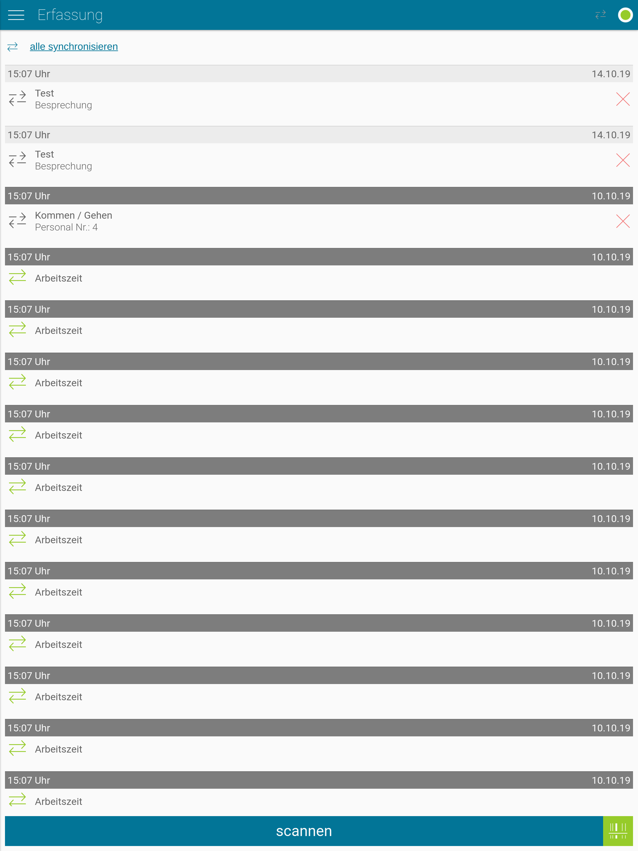 askDANTE Scanner