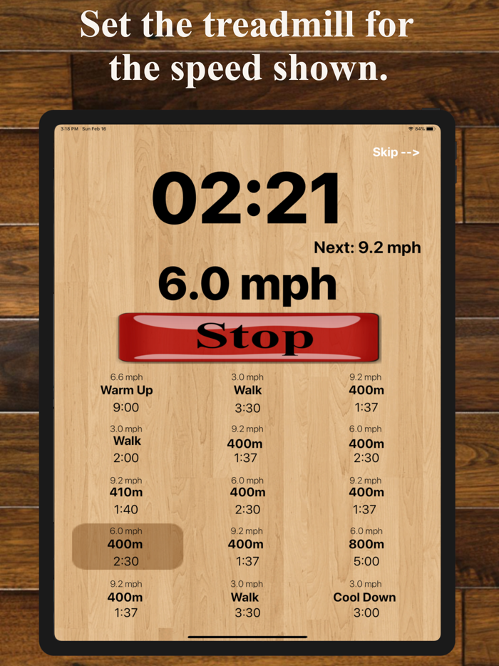 Treadmill Trainer Workouts