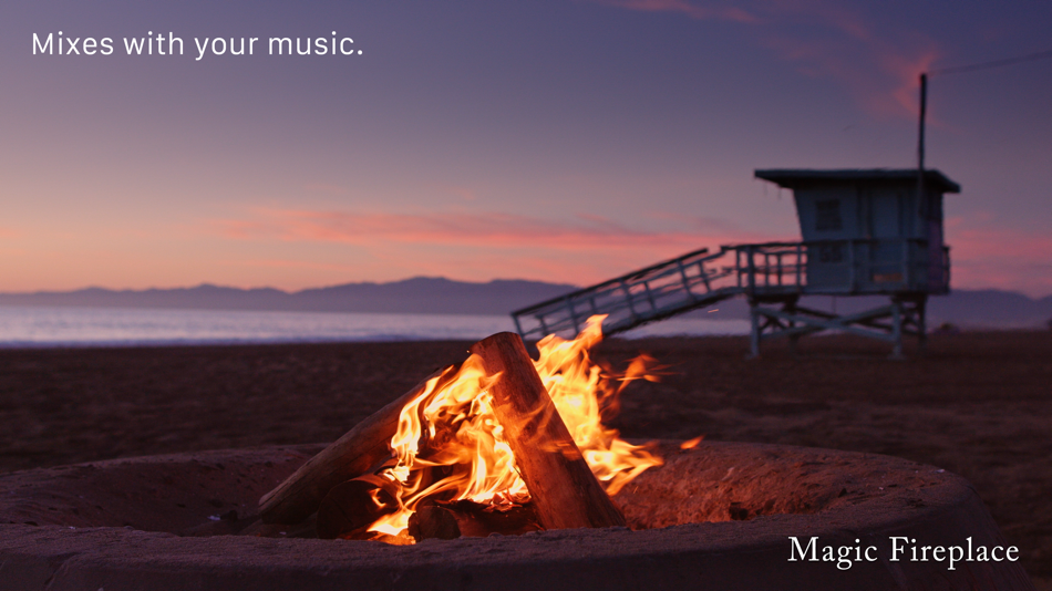 #3. Magic Fireplace (iOS) Ved: Jetson Creative LLC