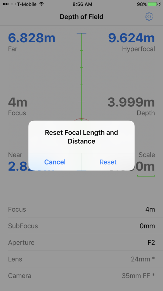 #5. Depth Of Field Utility (iOS) 由: Zhiguang Han