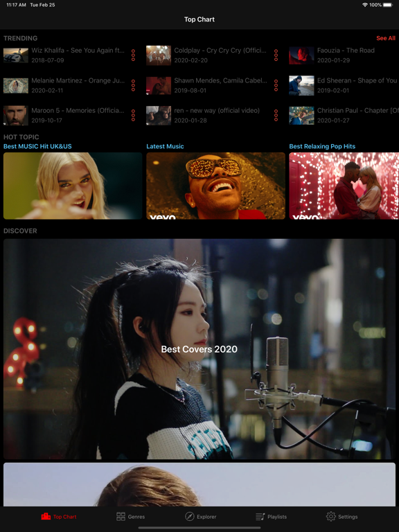 Screenshot #5 pour VidPlay - Music Video Streamer