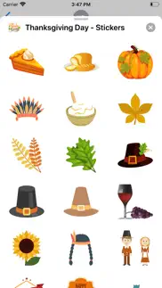 thanksgiving day - stickers problems & solutions and troubleshooting guide - 4