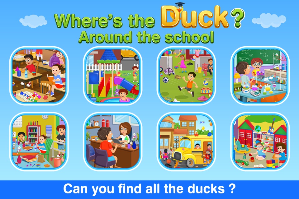 Where's The Duck? School Lite screenshot 3