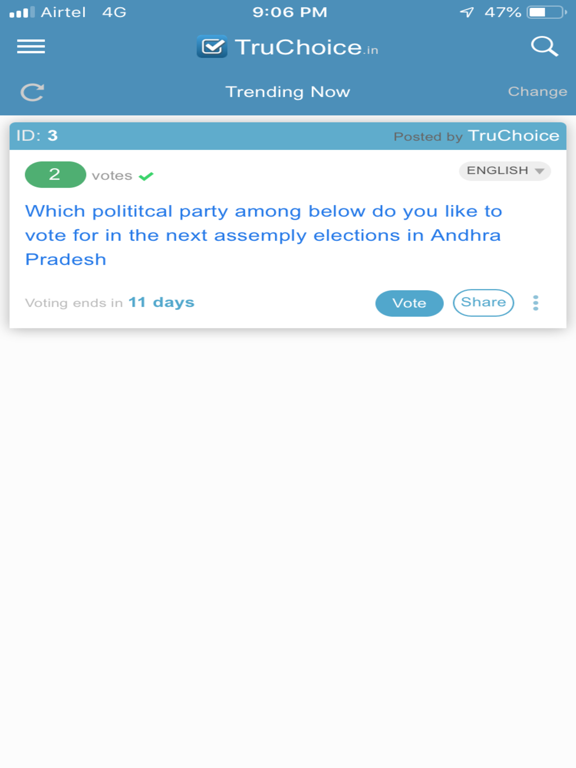 TruChoice iPad screenshot 1 - News app