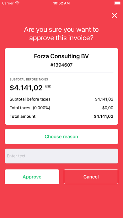 SCANMAN Invoice Approval 2 Screenshot
