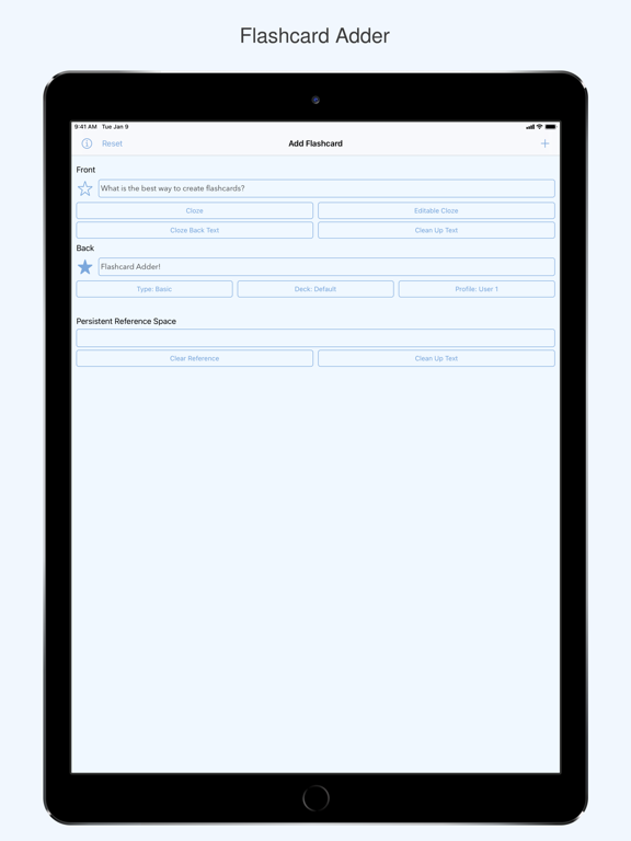 Screenshot #4 pour Flashcard Adder for Anki