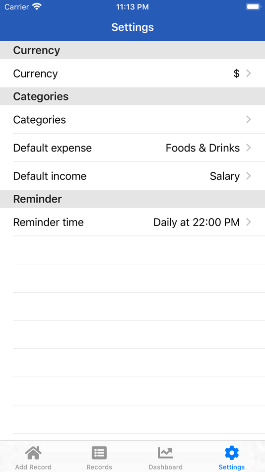 #7. Daily Money Tracker (iOS) 由: Lien Khanh