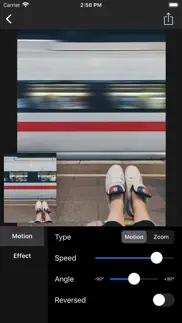 motion blur - panning photo iPhone Captures Décran 3