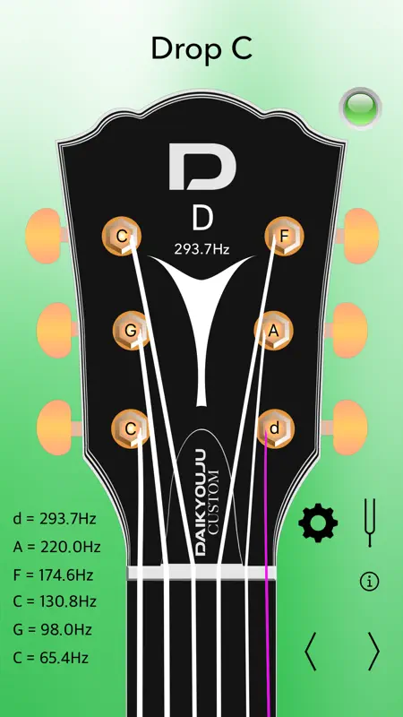 Stimmgerät für Gitarre Pro screenshot 7 of 10
