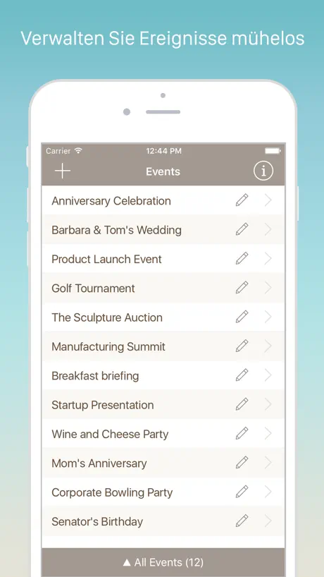 Guest List Organizer.