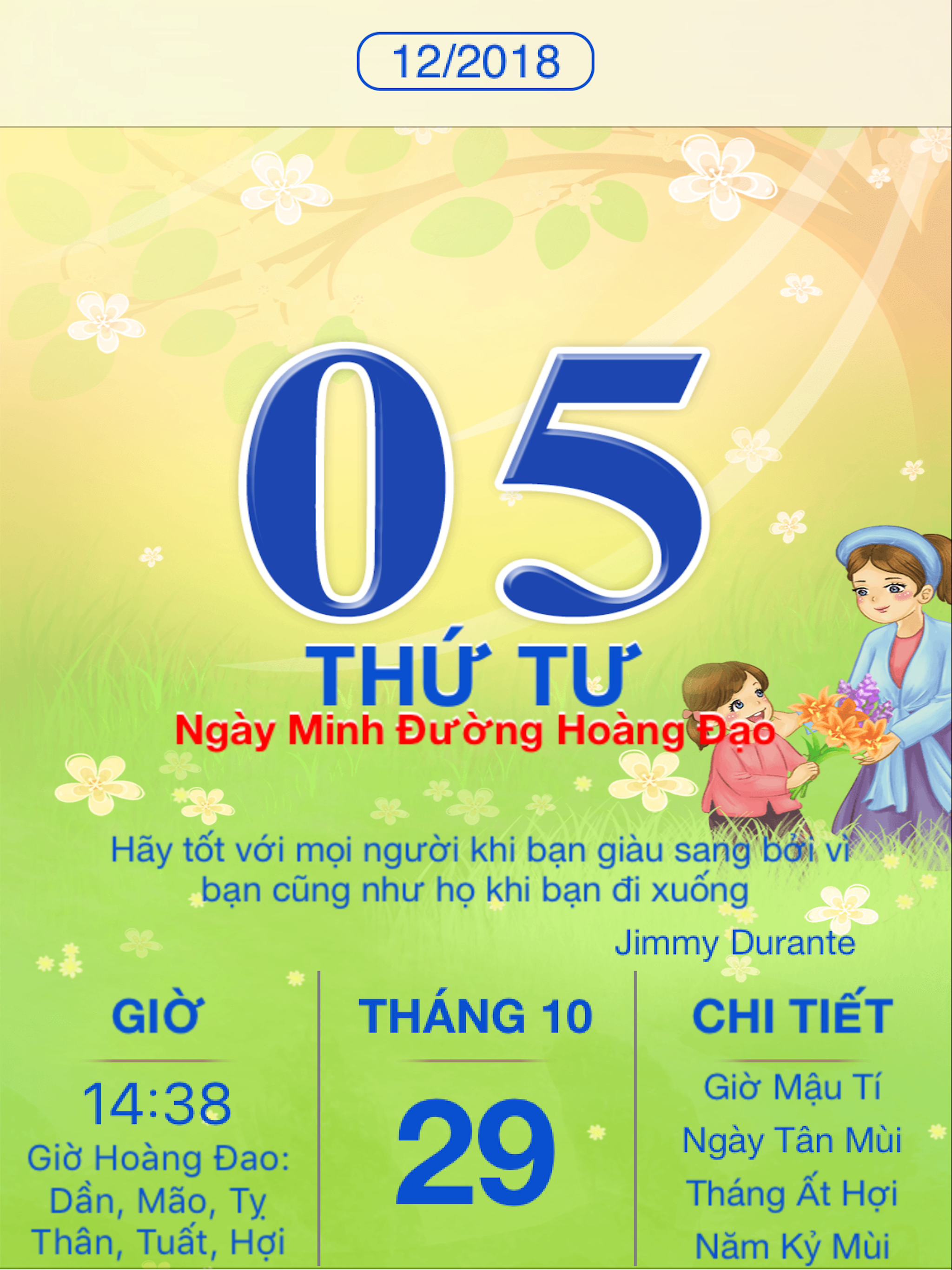 Tử vi - Lịch Âm