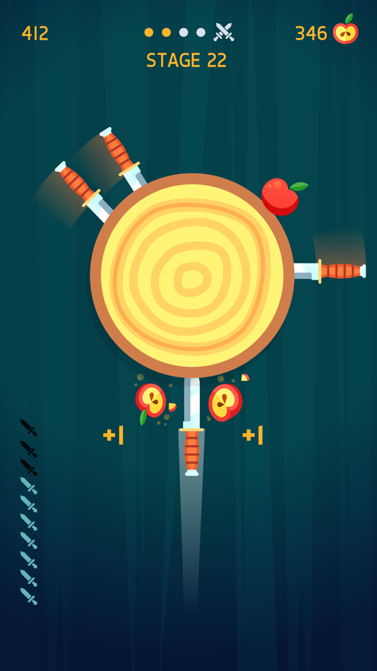 #2. Knife Hit (iOS) Által: Ketchapp