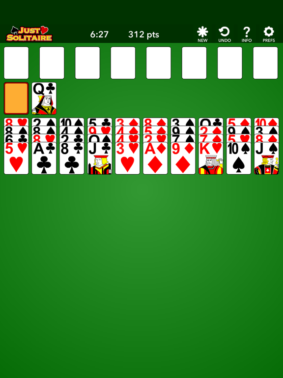 Screenshot #6 pour Just Solitaire: 40 Thieves