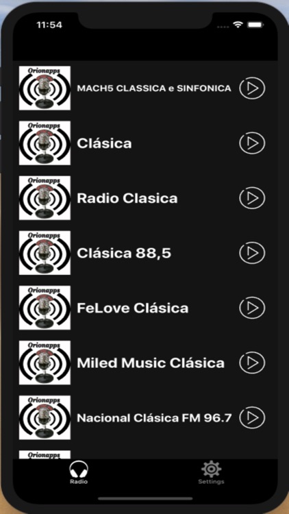 Classical  Instrumental Radio