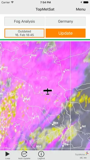 TopMetSat screenshot 2