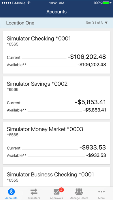 Screenshot #1 pour WPCU Treasury Management