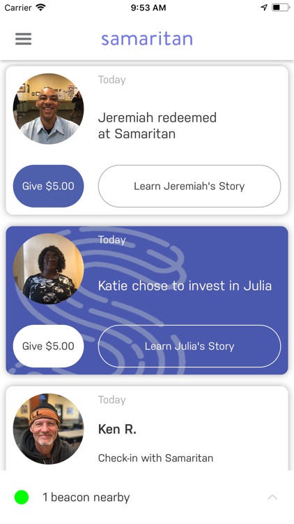 Samaritan – Walk With, Not By