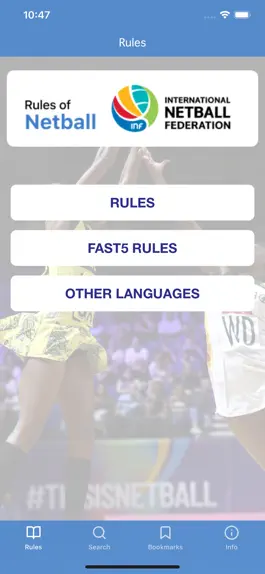 Game screenshot Rules of Netball apk