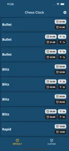 Chess Clock/Timer screenshot #1 for iPhone