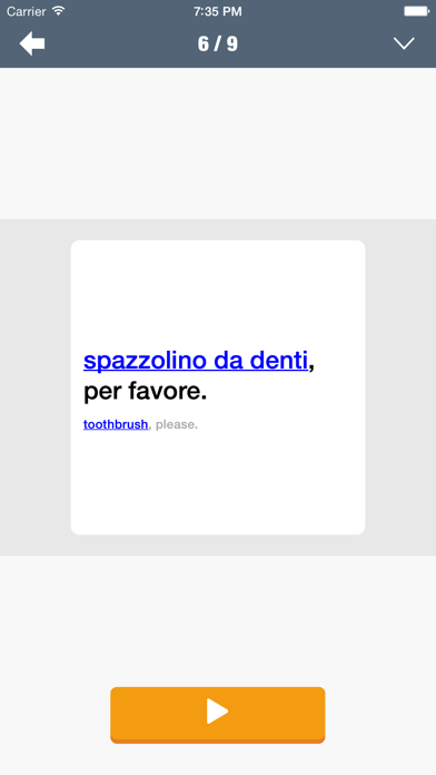 Screenshot #3 pour Trip Phrases