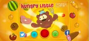 Hungry Little Bear Lite screenshot #1 for iPhone