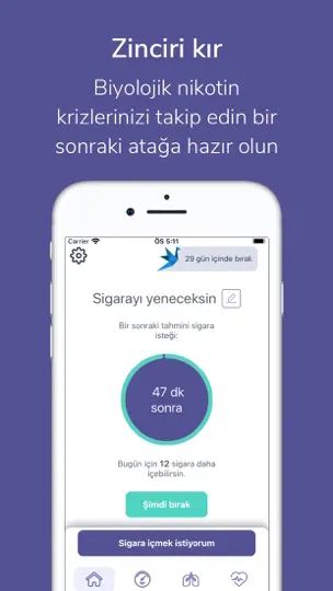Sigarayı Bırakın iPhone Ekran Görüntüsü 3