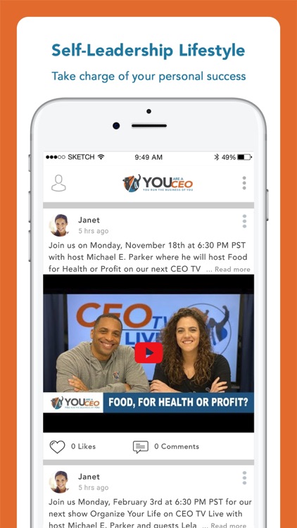 You Are A CEO - Life Coaching