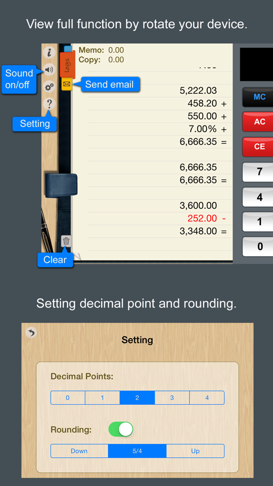 #3. Acc Calculator (iOS) 由: Digital Mind Co., Ltd.