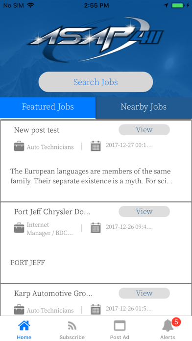 Screenshot #1 pour ASAP411