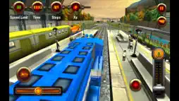 Train racing 3D 2 player screenshot 2