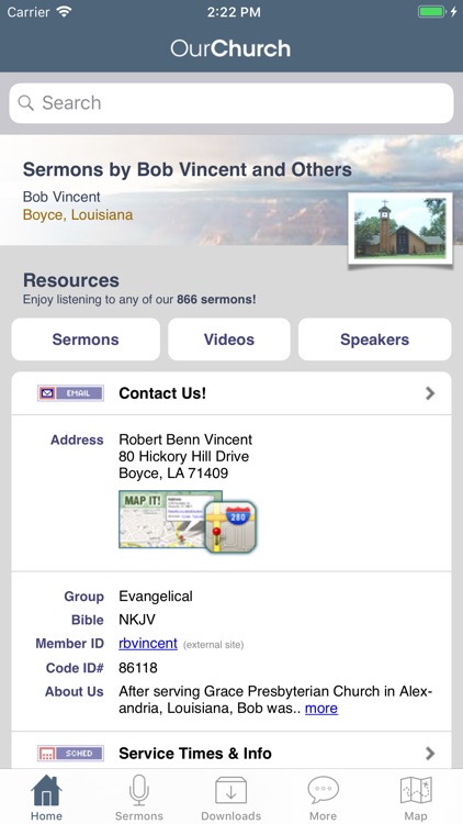 Sermons (Bob Vincent & Others)